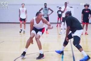 季后赛的第二年合作！尼克斯二人组职业生涯蓝底定妆照合集！